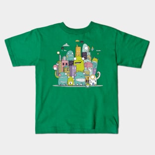 Monster in da City 06 Kids T-Shirt